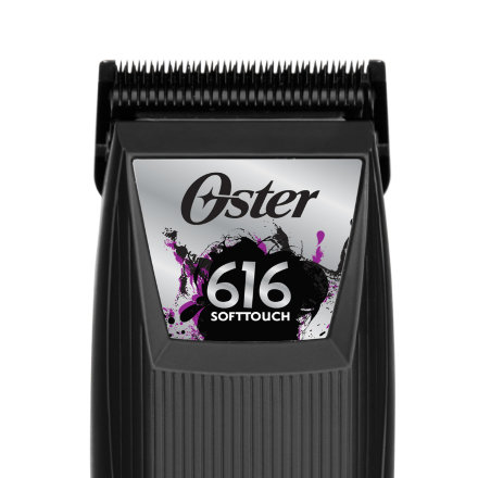 Машинка для стрижки волос Oster 616-50,  2 ножа, 3 насадки, покрытие Soft Touch