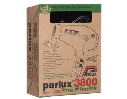Профессиональный фен Parlux 3800 Eco Friendly Ion Ceramic Pro 2100 Ватт Красный